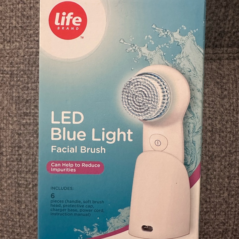 Life Brand LED Blue Light Facial Brush